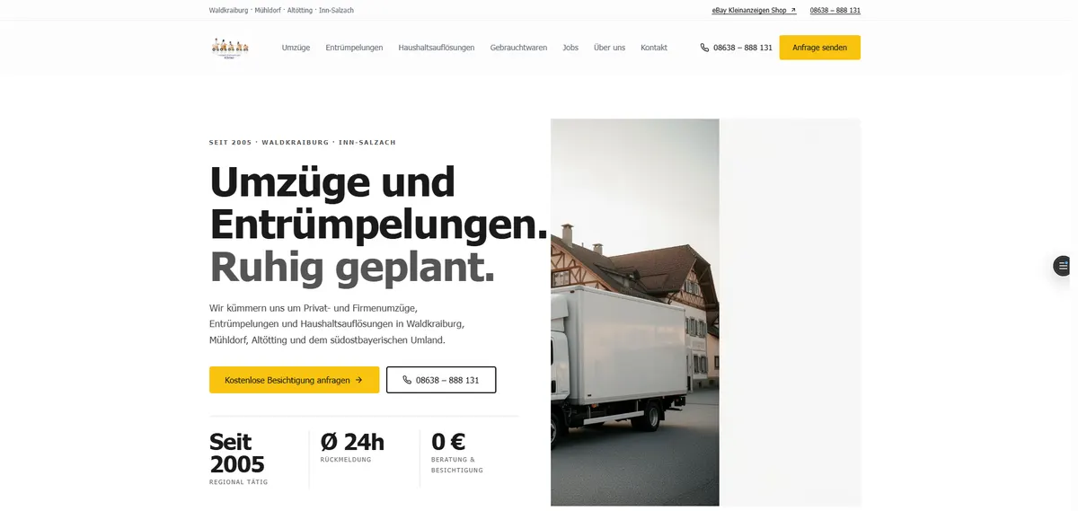 Vorschau Körber Website Relaunch